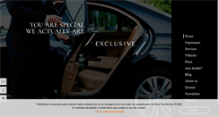 Desktop Screenshot of exclusivecars.es