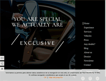 Tablet Screenshot of exclusivecars.es